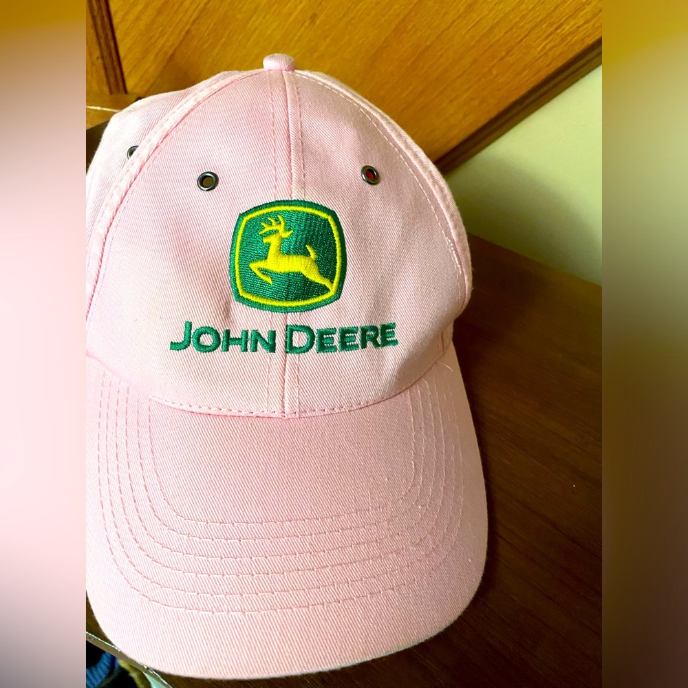 John Deere adjustable cap
